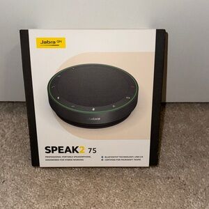Jabra Speak2 75 Black Bluetooth Speaker